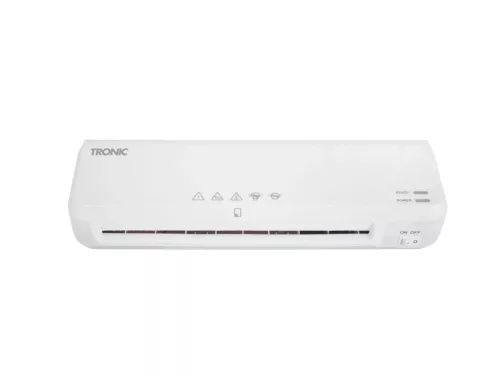 TRONIC TLA 230 A1 WH A4 lamináló gép (laminátor), 5 db lamináló fóliával (meleglamináláshoz), fehér, 265 W
