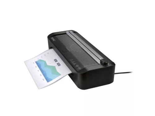 TRONIC TLG 300 C2 BK A4 laminátor beépített vágóval és sarokkerekítővel
