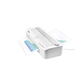 TRONIC TLG 300 C2 WH A4 lamináló gép hideg és meleg lamináláshoz, görgős papírvágóval, fehér