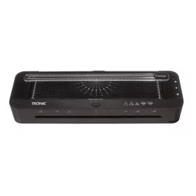   TRONIC TLG 400 B3 BK Prémium A3 / A4 hideg - meleg lamináló gép, laminátor, laminálógép görgős papírvágóval és 8 db A3 lamináló fóliával, fekete, 400W