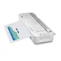   TRONIC TLG 400 B3 WH Prémium A3 / A4 hideg - meleg lamináló gép, laminátor, laminálógép görgős papírvágóval és 8 db A3 lamináló fóliával, fehér, 400W