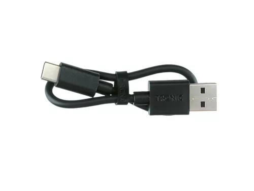 Tronic 10000 mAh powerbank USB-A USB-C töltőkábellel