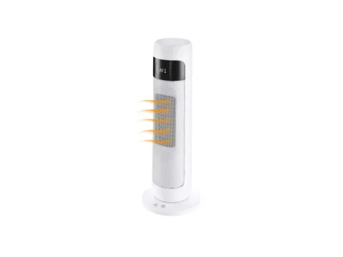 TRONIC TTHL 2000 C3 WH PTC kerámia fűtőventilátor / toronyventilátor, hősugárzó torony + távirányító, fehér, 2000 W