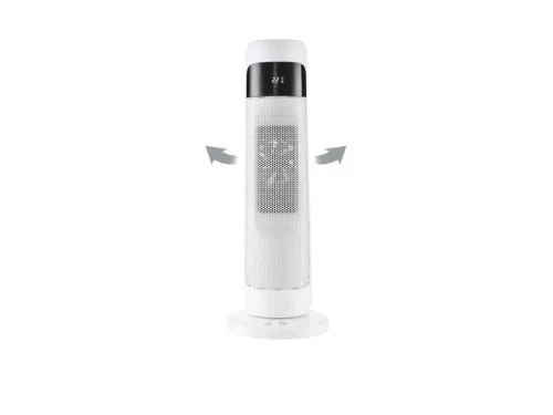 TRONIC TTHL 2000 C3 WH PTC kerámia fűtőventilátor / toronyventilátor, hősugárzó torony + távirányító, fehér, 2000 W