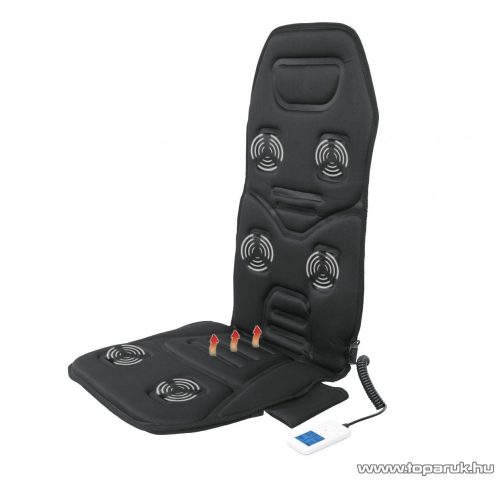 Ultimate Speed UAMM 12 B2 12V-os autós és 230V-os otthoni fűthető, vibrációs masszázsülés, masszázs ülésvédő 6 rezgőmotorral