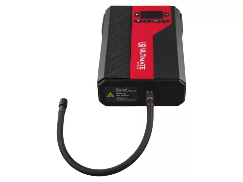 Ultimate Speed UPK 10 H5 3 az 1-ben hordozható indításrásegítő kompresszorral és 14000 mAh PowerBank funkcióval (12V-os bikázó és kompresszor)