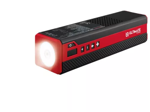 Ultimate Speed 12.8V LiFePO4 akkumulátoros zsebkompresszor autóhoz és kerékpárhoz