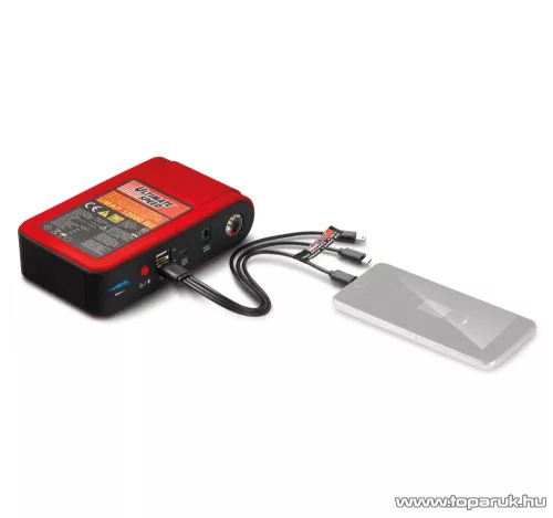 (SELEJT / K168750) Ultimate Speed UMAP 12000 C3 Hordozható indításrásegítő powerbankkal, 12000 mAh, 500A