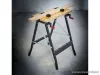 WORKZONE 812774 WORKBENCH összecsukható munkapad, univerzális satupad, műhely munkaasztal, 150 kg teherbírással, 60 x 76 x 63 cm