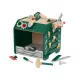lupilu (Playtive) ParkSide Workbench ACTIVITY CUBE Fából készült játék munkapad (műhely kocka) kiegészítőkkel, 24 részes