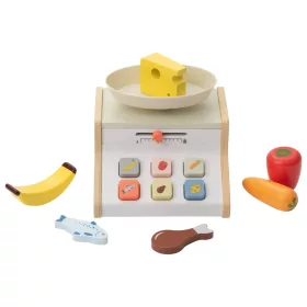   lupilu (Playtive) KL-16624 Játék fa mérleg készlet, 7 részes