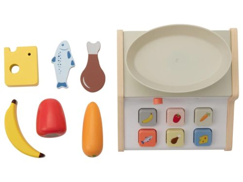 lupilu (Playtive) KL-16624 Játék fa mérleg készlet, 7 részes