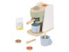 lupilu (Playtive) KU-16564 Játék fa kávéfőző gép készlet kávépárnával, tejes dobozzal, kanállal, műanyag csészével (9 részes)