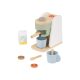 lupilu (Playtive) KU-16564 Játék fa kávéfőző gép készlet kávépárnával, tejes dobozzal, kanállal, műanyag csészével (9 részes)