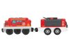 lupilu (PlayTive) Fire Brigade Valódi fából készült játék vasútkészlet, tűzoltóság, 36 részes