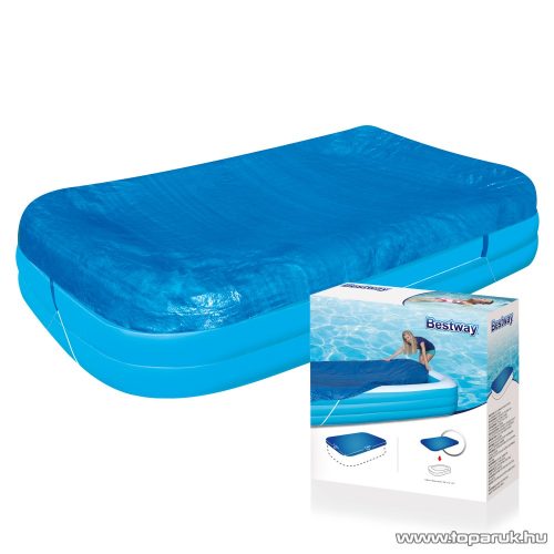 Bestway Medence védőtakaró, takaró fólia 305 x 183 cm méretű puhafalú medencéhez