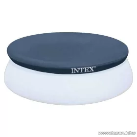   Intex 28022 Medence védőtakaró, takaró fólia 366 cm átmérőjű puhafalú medencéhez, sötétszürke