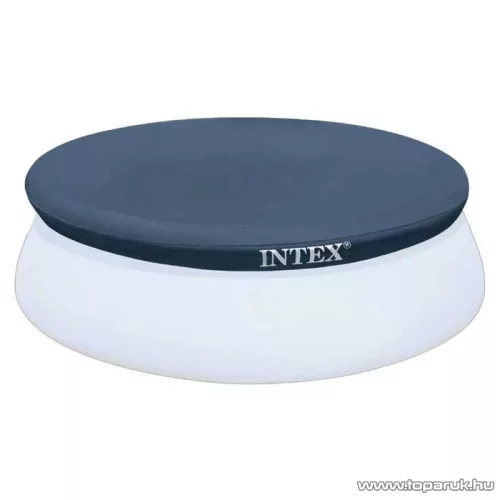 Intex 28022 Medence védőtakaró, takaró fólia 366 cm átmérőjű puhafalú medencéhez, sötétszürke
