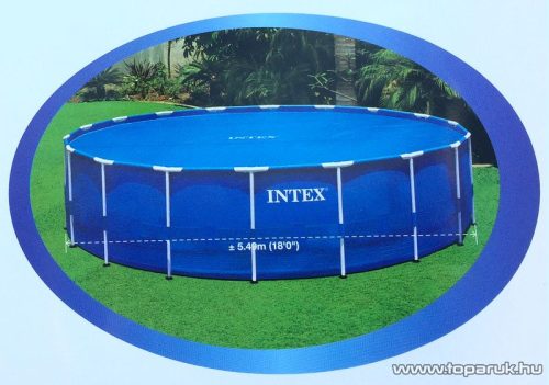 Intex Medence szolár védőtakaró, takaró fólia, 538 cm átmérőjű