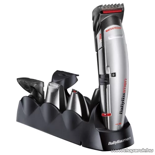 BaByliss E835E W-Tech 8 az 1-ben vízálló szőrtelenítő készlet hajra és arcra