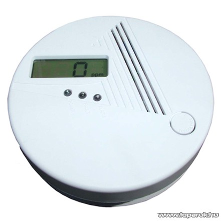 LYD-809 Elemes szénmonoxid érzékelő, CO riasztó LCD kijelzővel - Megszűnt termék: 2015. Július