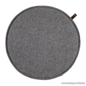   Matorn Memóriahabos kerek kerti székpárna, ülőpárna, szürke, 38 cm