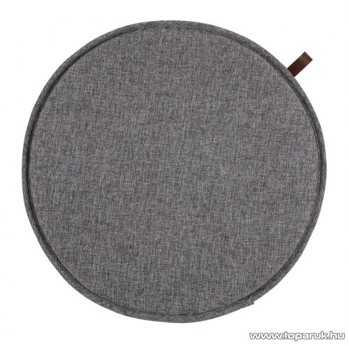Matorn Memóriahabos kerek kerti székpárna, ülőpárna, szürke, 38 cm