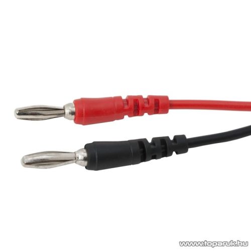 Maxwell 25386 Műszerzsinór pár, krokodil csipesz - banán aljzat, 92 cm