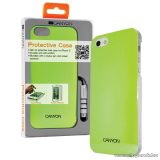  CANYON iPhone SE / 5 / 5s okostelefon tok, kijelzővédő fóliával és stylus tollal, zöld