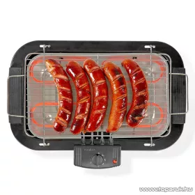 Nedis Elektromos asztali grill, 2000 W (BBQE110BK)