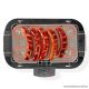 Nedis Elektromos asztali grill, 2000 W (BBQE110BK)