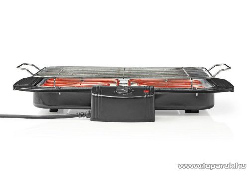 Nedis Elektromos asztali grill, 2000 W (BBQE110BK)