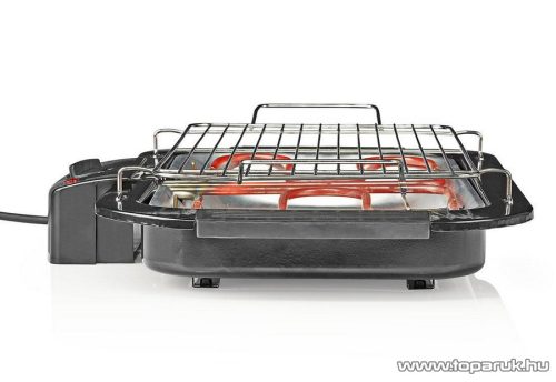 Nedis Elektromos asztali grill, 2000 W (BBQE110BK)