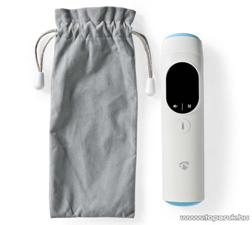 Nedis SmartLife Intelligens Infravörös Bluetooth homlok- és fülhőmérő LED kijelzővel (BTHTIR10WT)