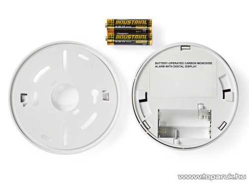 Nedis Elemes szénmonoxid érzékelő, CO riasztó, 10 év élettartam (DTCTCO40WT)