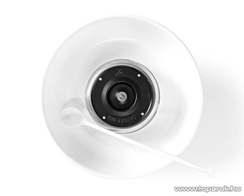 Nedis Vattacukor készítő gép, vattacukorgép, vintage piros (FCCM100FRD)