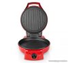 Nedis Pizzakészítő és grillsütő (omlett és palacsinta sütő), 30 cm, 1800 W (FCPM100FRD)