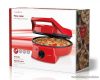 Nedis Pizzakészítő és grillsütő (omlett és palacsinta sütő), 30 cm, 1800 W (FCPM100FRD)