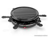 Nedis 6 személyes raclette grill, raklett grillsütő (FCRA210FBK6)