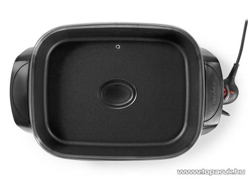 Nedis Elektromos serpenyő, főzőedény, 2200 W (FCSP110EBK40)