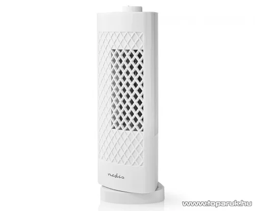 Nedis Asztali ventilátor oszcilláló funkcióval, 25 W, fehér (FNDK2WT30)
