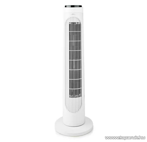 Nedis Oszlopventilátor, toronyventilátor távirányítóval, 50 W, fehér (FNTR13CWT40)