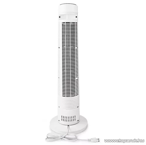 Nedis Oszlopventilátor, toronyventilátor távirányítóval, 50 W, fehér (FNTR13CWT40)
