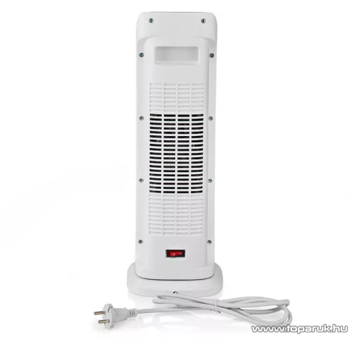 Nedis Álló kerámia PTC fűtőtest távirányítóval és időzítővel, fehér, 1400 / 2000 W (HTFA20WT)