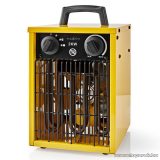   Nedis Ipari, hordozható ventilátoros fém házas fűtőtest, hősugárzó, sárga, 2000 W (HTIF10FYW)