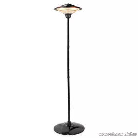   (SZÁLLÍTÁSI SÉRÜLT / K413685) Nedis teraszhősugárzó, kültéri hősugárzó, 1500 W (HTPA15EBK)