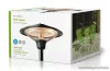 (SZÁLLÍTÁSI SÉRÜLT / K413685) Nedis teraszhősugárzó, kültéri hősugárzó, 1500 W (HTPA15EBK)