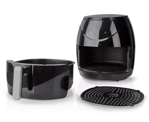 Nedis 6,5 literes air fryer erintokepernyos LCD kijelzovel konyhapulton