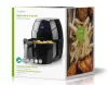 Nedis Air Fryer XXL Digitális forrólevegős olajsütő, 6,5 literes, 1800 W (KAAF250EBK)