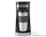Nedis 1 bögrés kávéfőző, 0,4 literes, 750 W (KACM300FBK)